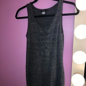 Gray dress